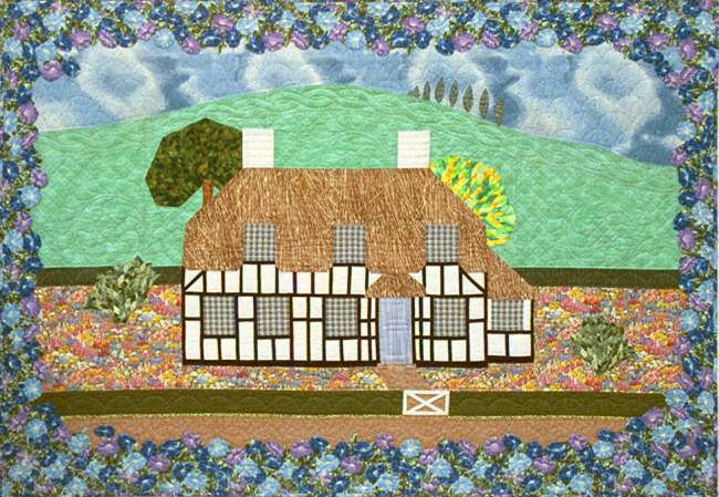 England Postcard Quilt England Postcard Quilt