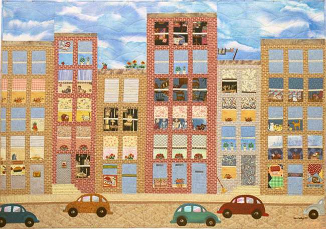 New York Postcard Quilt New York Postcard Quilt