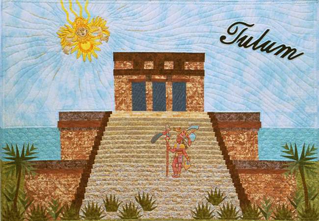 Mexico Postcard Quilt Mexico Postcard Quilt