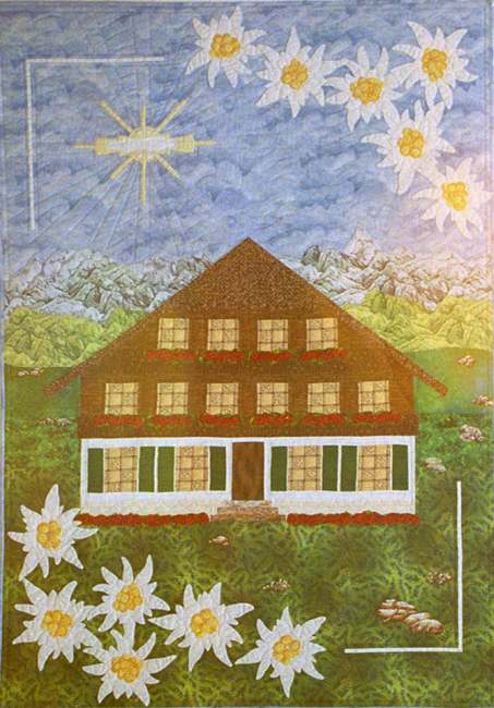 Switzerland Postcard Quilt Switzerland Postcard Quilt