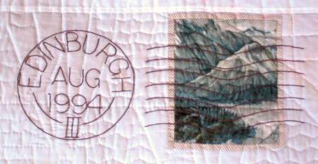 Scotland Postcard Quilt Scotland Postcard Quilt