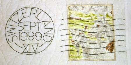 Switzerland Postcard Quilt Switzerland Postcard Quilt