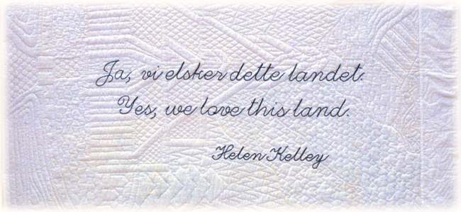 Norway Postcard Quilt Norway Postcard Quilt