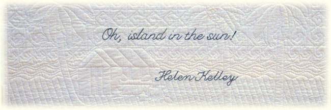 Jamaica Postcard Quilt Jamaica Postcard Quilt